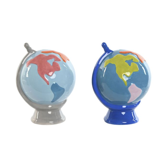 Tirelire Home ESPRIT Dolomite Globe terrestre 14,5 x 13,5 x 19 cm (2 Unités) 0 Tirelire Home ESPRIT Dolomite Globe terrestre 14,5 x 13,5 x 19 cm (2 Unités) 0
