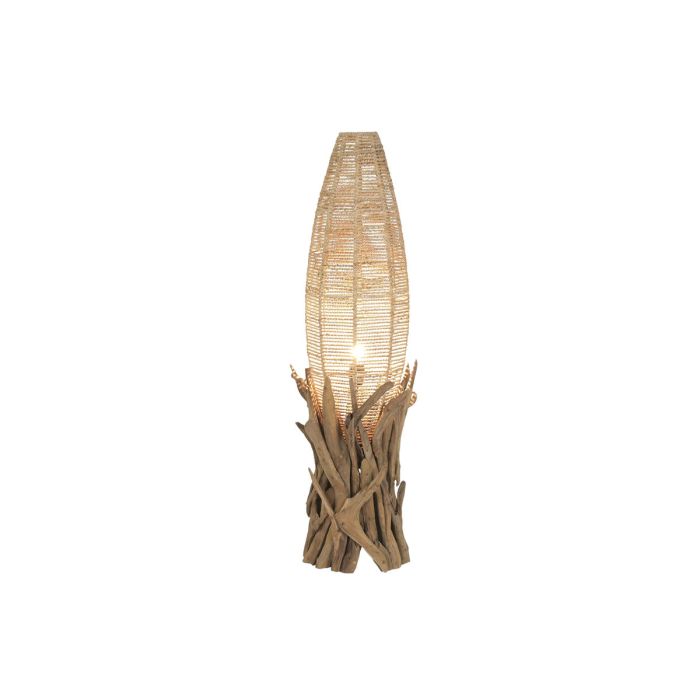 Lampadaire Home ESPRIT Beige Naturel 220 V 37 X 37 X 119 CM 6