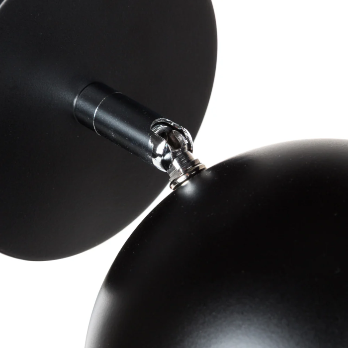 Lampe de Techo "Dylan" [SKD-W201-B] Applique Murale Aluminium Orientable LED GU10 Eclairage Interieur 6