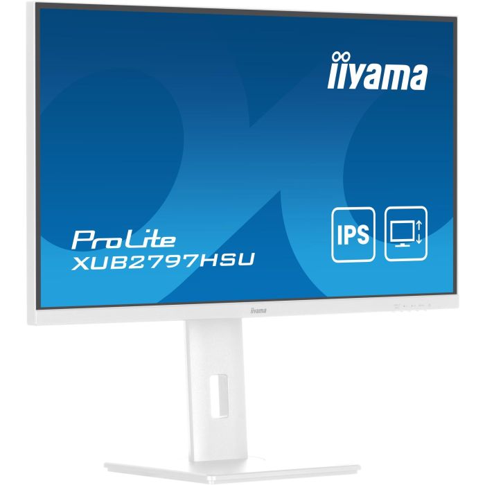 IIYAMA 68.5cm (27") XUB2797HSU-W2 16:9 HDMI+DP+2xUSB Lift 8