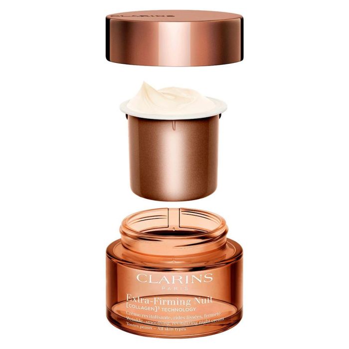 Clarins Crème De Nuit Extra Raffermissante Pour Tous Types De Peau Recharge 50 mL 3
