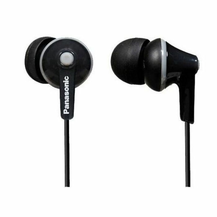 Casque Panasonic RP-HJE125E-K in-ear Noir 1 Casque Panasonic RP-HJE125E-K in-ear Noir 1