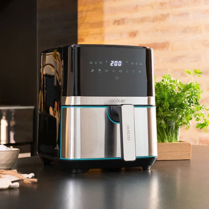 Friteuse à Air Cecotec Cecofry Full Inox 5500 Pro 1700 W 5,5 L 1 Friteuse à Air Cecotec Cecofry Full Inox 5500 Pro 1700 W 5,5 L 1