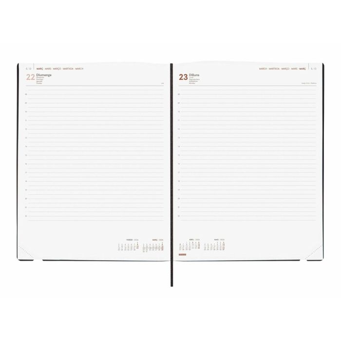 Agenda Finocam DYNAMIC MARA Noir 21 x 27 cm A4 2026 3 Agenda Finocam DYNAMIC MARA Noir 21 x 27 cm A4 2026 3