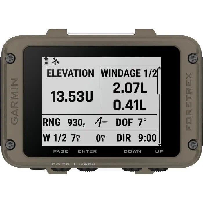 Garmin Foretrex 901 Édition Ballistique GPS de navigation de poignet 1