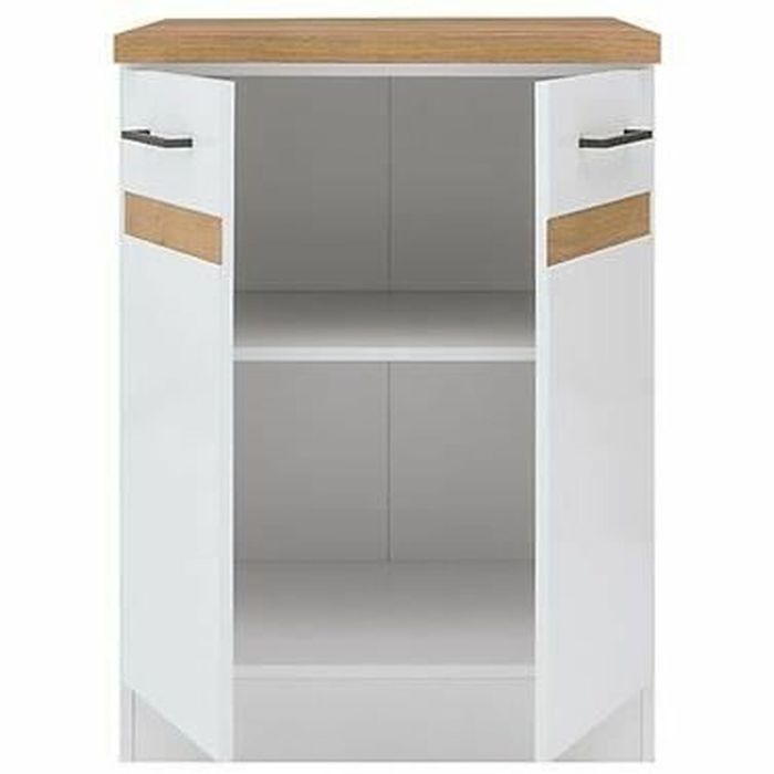 Meuble d'Appoint Junona Blanc 60 cm 2 Meuble d'Appoint Junona Blanc 60 cm 2