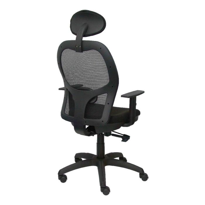 Chaise de Bureau avec Appui-tête Jorquera Piqueras y Crespo I840CTK Noir 1 Chaise de Bureau avec Appui-tête Jorquera Piqueras y Crespo I840CTK Noir 1
