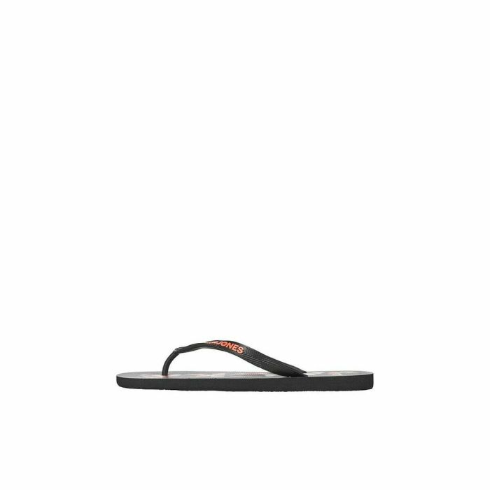 Tongs pour Homme Jack & Jones FWLOGO PALM PRINT 12230642 Noir 1