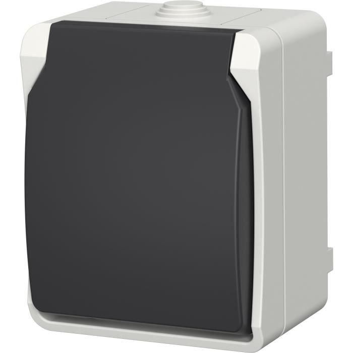 Prise double étanche - Aquatop - Ref. 9673 - IP54 - Pret a poser - Monophasé 3