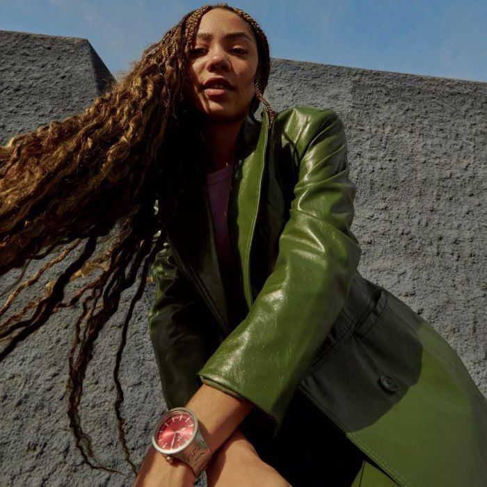 Montre Unisexe Swatch SB07S104G Noir Argenté 1