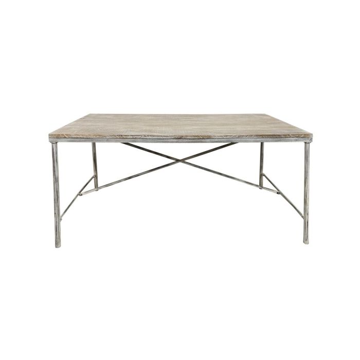 Table de Salle à Manger Home ESPRIT Blanc Fer Bois de manguier 160 X 90 X 80 cm 0 Table de Salle à Manger Home ESPRIT Blanc Fer Bois de manguier 160 X 90 X 80 cm 0