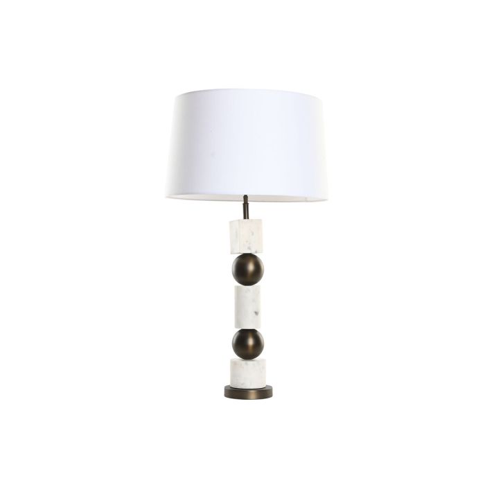 Lampe de bureau Home ESPRIT Blanc Bronze 50 W 220 V 0 Lampe de bureau Home ESPRIT Blanc Bronze 50 W 220 V 0