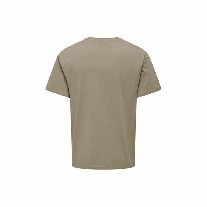 T-shirt à manches courtes homme Only & Sons Onslevi Life Reg Text Desert Marron Clair 1 T-shirt à manches courtes homme Only & Sons Onslevi Life Reg Text Desert Marron Clair 1