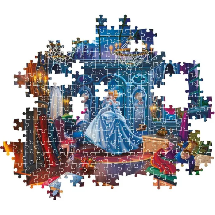 Clementoni Puzzle 500 Pièces Ever After - Princesses Disney, Cendrillon - Puzzle pour Adultes et Enfants, Collection Clementoni Puzzle 500 Pièces Ever After - Princesses Disney, Cendrillon - Puzzle pour Adultes et Enfants, Collection