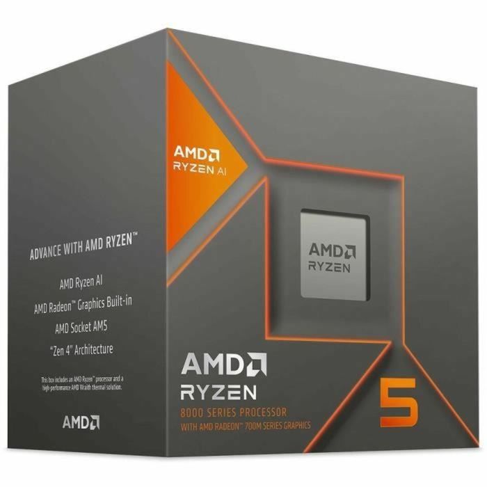 Processeur AMD 100-100001237BOX AMD AM5 1 Processeur AMD 100-100001237BOX AMD AM5 1