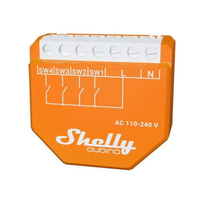 Shelly Relais "Wave i4" Szenenaktivierer Z-Wave 3