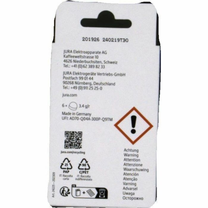 Détartrant pour cafetière Jura 4