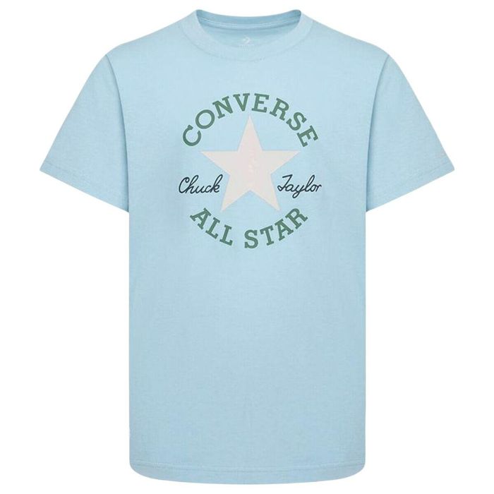 T shirt à manches courtes Enfant Converse Sustainable Core Sse Bleu ciel 0 T shirt à manches courtes Enfant Converse Sustainable Core Sse Bleu ciel 0