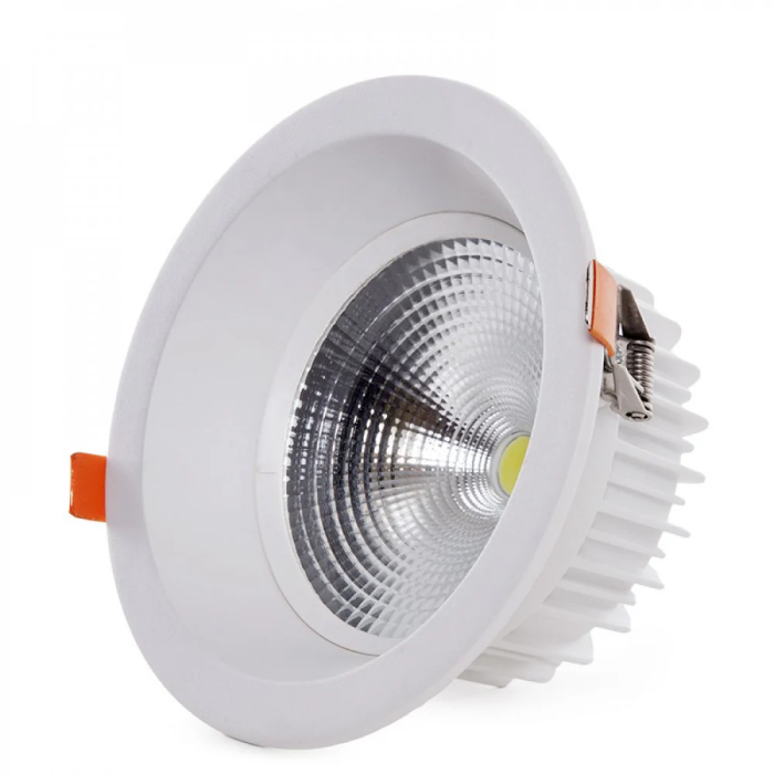 Downlight LED Circular 24W 3360Lm 6000K Anti-Deslumbrante UGR19 40.000H [HO-DL-AD-COB-24W-CW] 0
