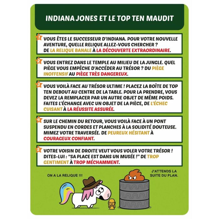 Jeu de société Asmodee Top Ten Adventures 2 Jeu de société Asmodee Top Ten Adventures 2