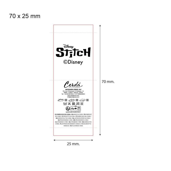 Chaussons Stitch Bleu clair 43 2