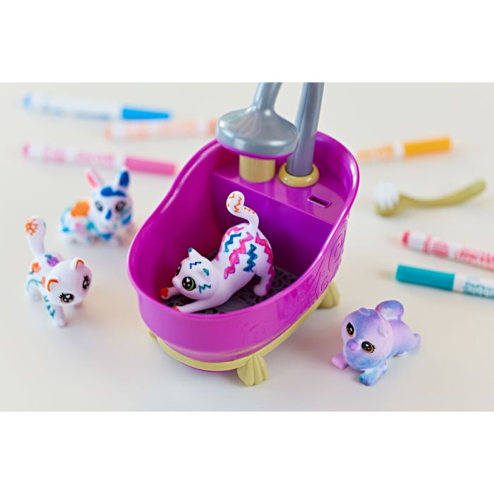 Playset Washimals Pets Crayola 74-7453 Baignoire 6 Pièces 4