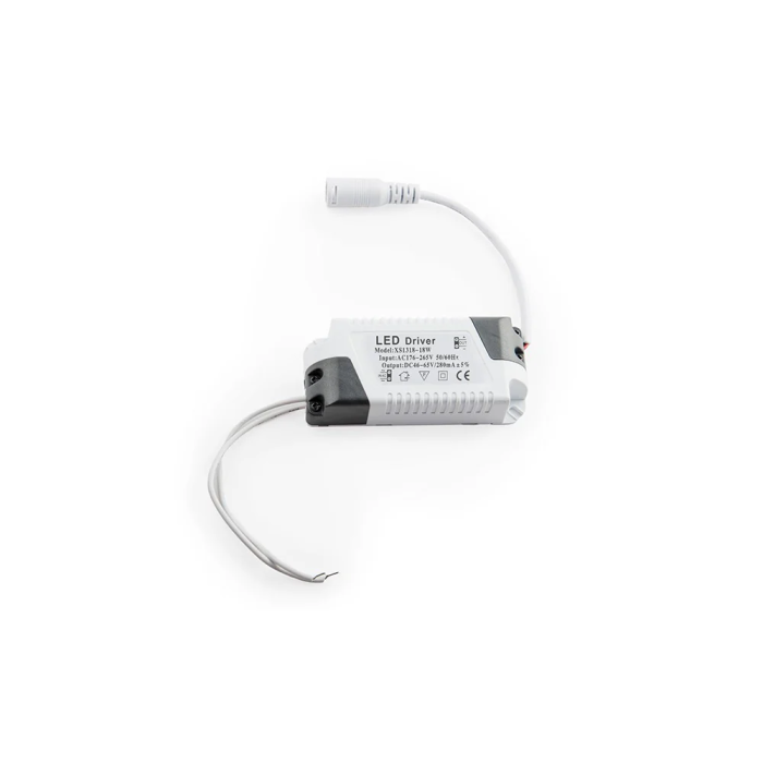 Pack 5 Placas LED 20W 2000Lm 4200K Circulaire 40.000H PE-1011P5-W