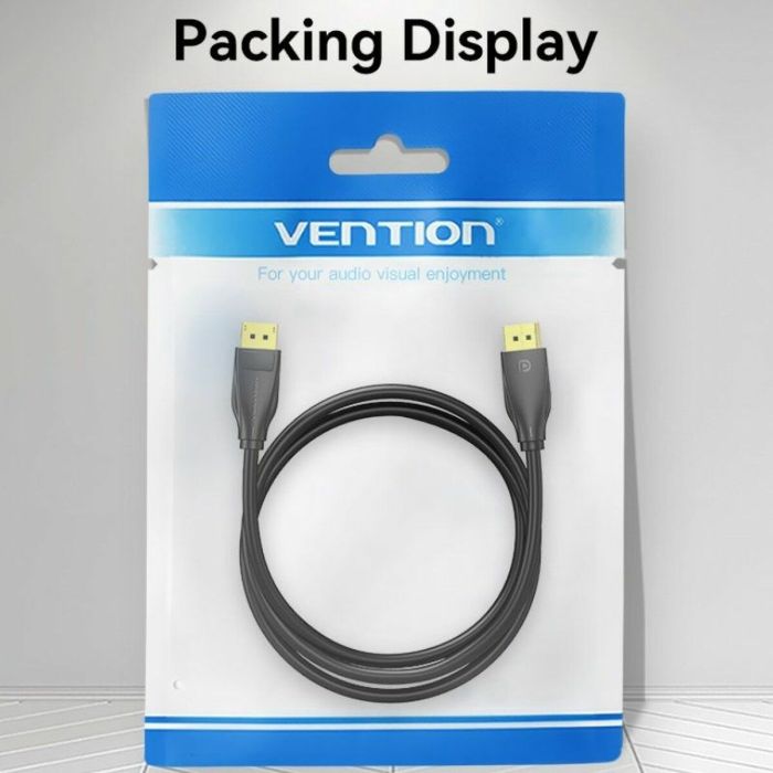 Câble DisplayPort Vention HCDBG Noir 1,5 m 1 Câble DisplayPort Vention HCDBG Noir 1,5 m 1