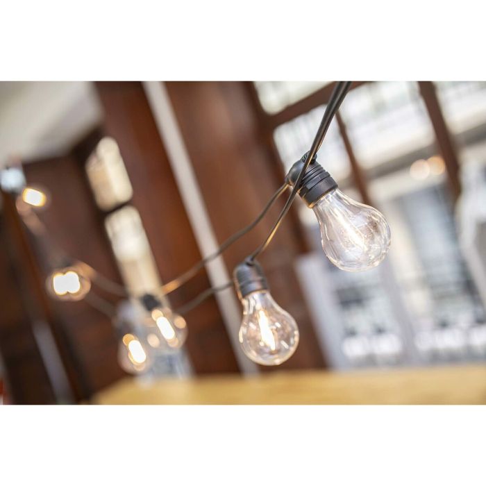 Guirlande lumineuse LED New Garden Allegra Noir 8 m E27 10 350 lm 3 Guirlande lumineuse LED New Garden Allegra Noir 8 m E27 10 350 lm 3