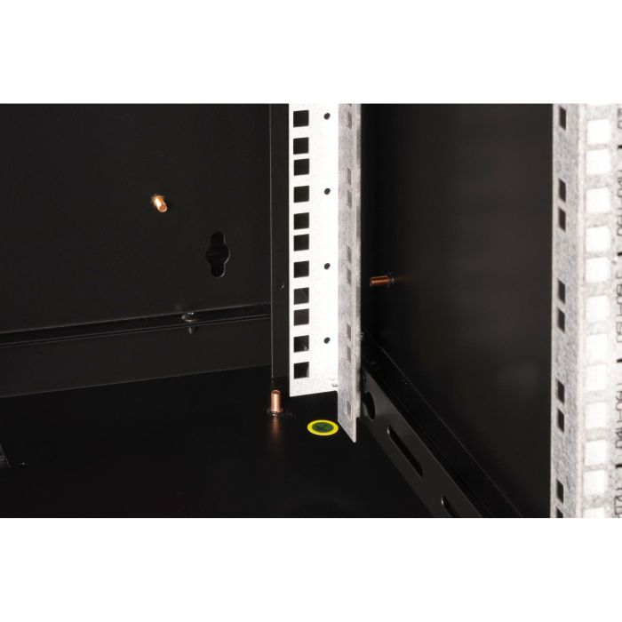 DIGITUS Wandgehäuse Unique 9HE 509x600x600mm schwarz 7