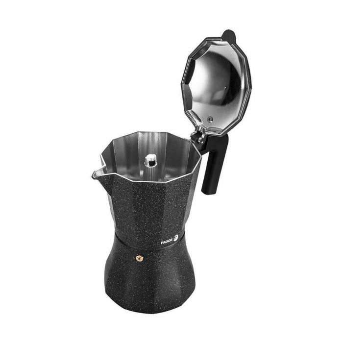 Cafetière Italienne Fagor TIRAMISU 6 Noir Aluminium 11