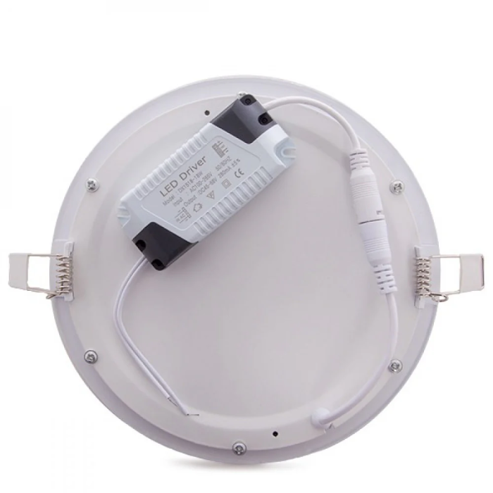 Plaque LED Circulaire 15W 1500Lm 6000K 40000H Blanc Froid - 192mm 3