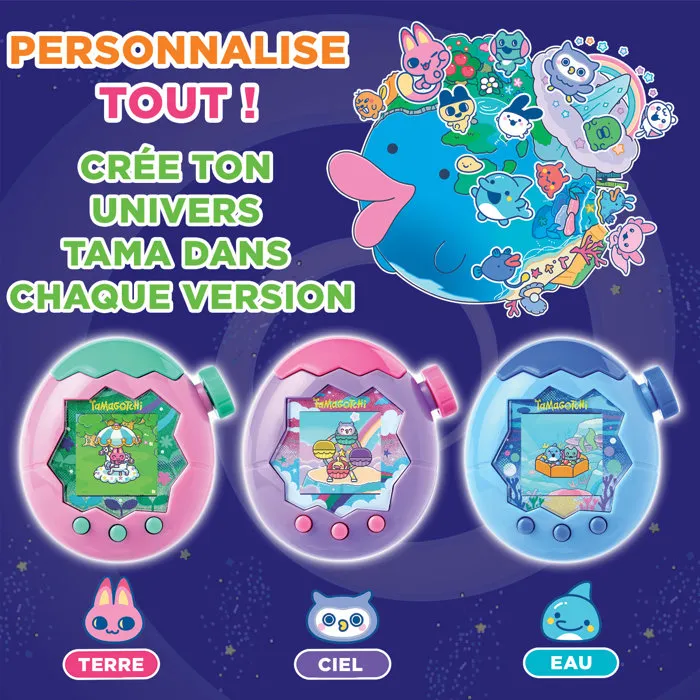 Bandai Tamagotchi Paradise Eau - Jouet électronique d'élevage d'animal virtuel vintage Bandai Tamagotchi Paradise Eau - Jouet électronique d'élevage d'animal virtuel vintage