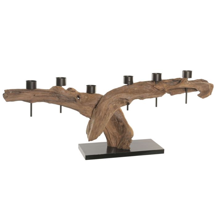 Bougeoir Home ESPRIT Fer Teck