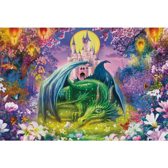 Schmidt Spiele - Puzzle Petit Dragon 150 Pièces - Paysage Magnifique à Reconstituer - À Partir de 7 Ans Schmidt Spiele - Puzzle Petit Dragon 150 Pièces - Paysage Magnifique à Reconstituer - À Partir de 7 Ans