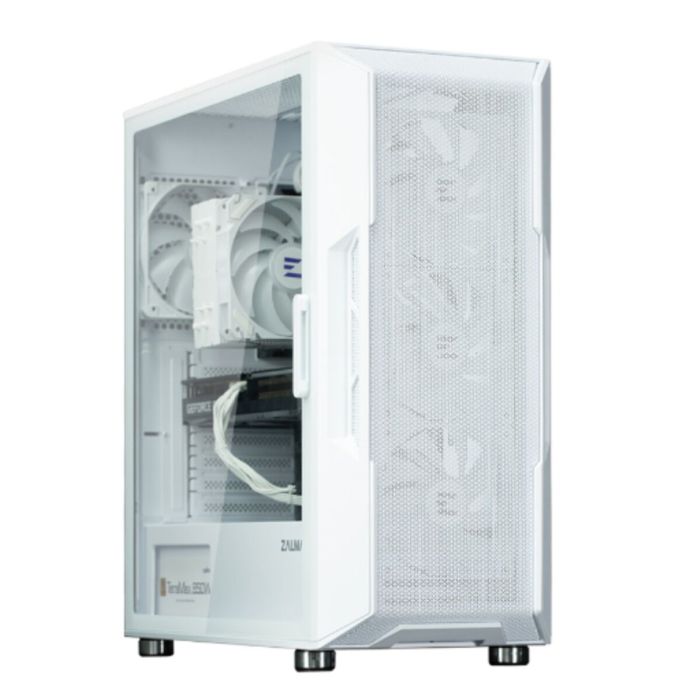 Boîtier ATX semi-tour Zalman I3 NEO ARGB WHITE Blanc 8