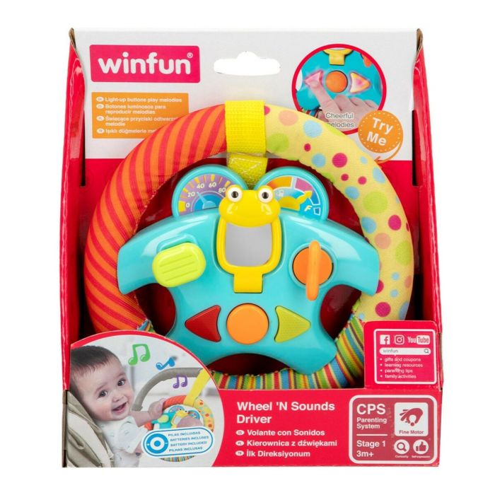 Volant Winfun 16,5 x 16,5 x 2,5 cm (6 Unités) 1 Volant Winfun 16,5 x 16,5 x 2,5 cm (6 Unités) 1