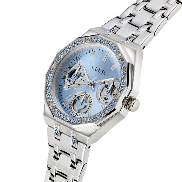 Montre Femme Guess QUINN Argenté 12