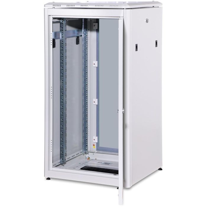 DIGITUS Netzwerkschrank Unique 22HE 1164x600x600mm grau (Speditionsversand) 8