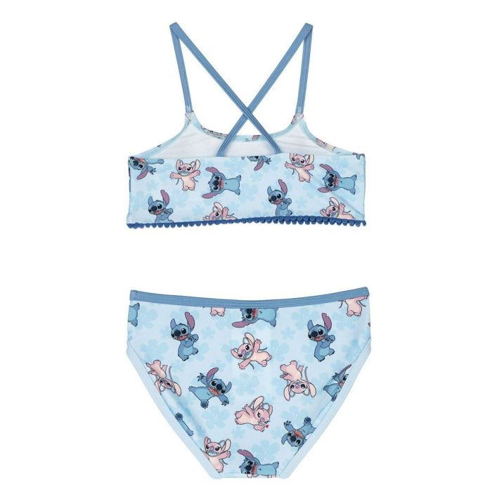 Bas de Bikini Pour Filles Stitch Bleu 3