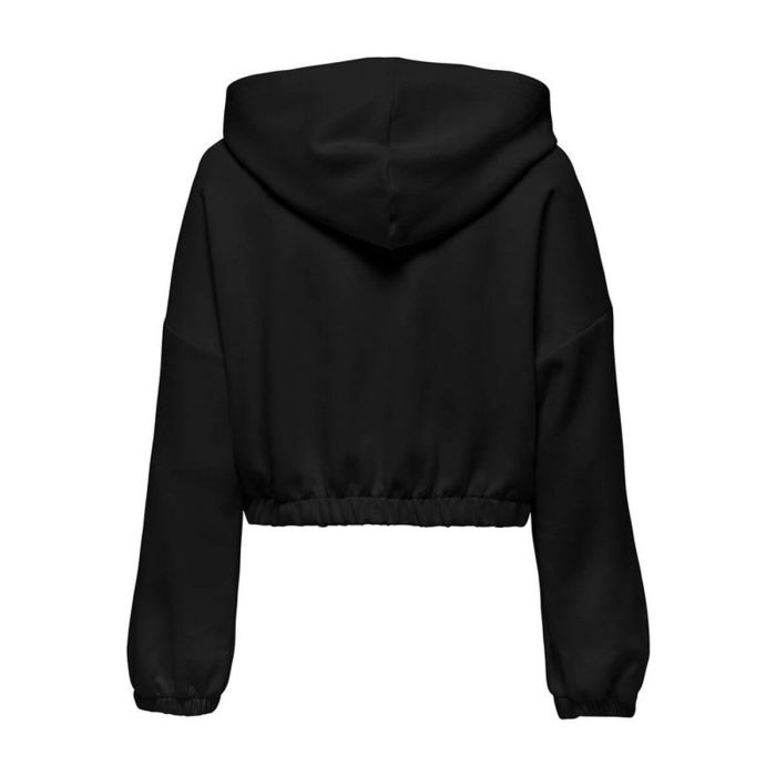 Veste Only Onlscarlett Ls Elastic Zip Hood Swt Noos Noir 2 Veste Only Onlscarlett Ls Elastic Zip Hood Swt Noos Noir 2