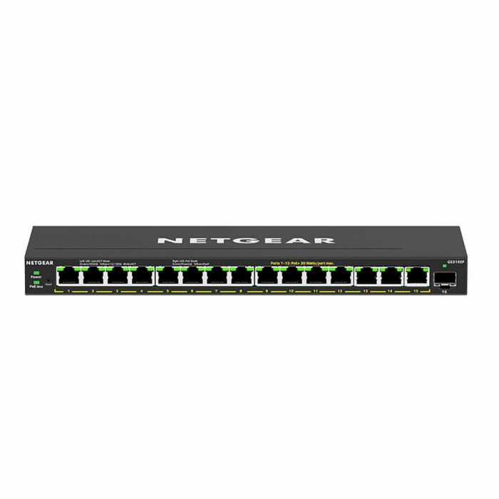 Switch Netgear GS316EP-100PES 28 Gbps 0 Switch Netgear GS316EP-100PES 28 Gbps 0