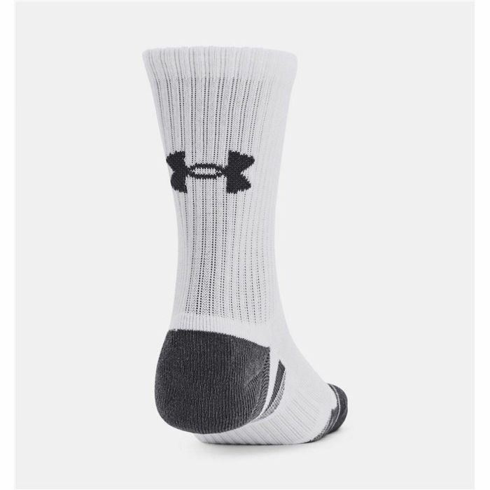 Chaussettes de Sport Under Armour Performance Blanc 2 Chaussettes de Sport Under Armour Performance Blanc 2