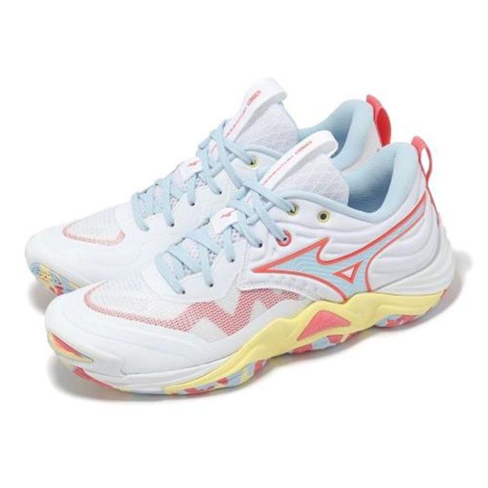Chaussures de sport pour femme Mizuno Wave Momentum Elite Multicouleur Volleyball L 2 Chaussures de sport pour femme Mizuno Wave Momentum Elite Multicouleur Volleyball L 2