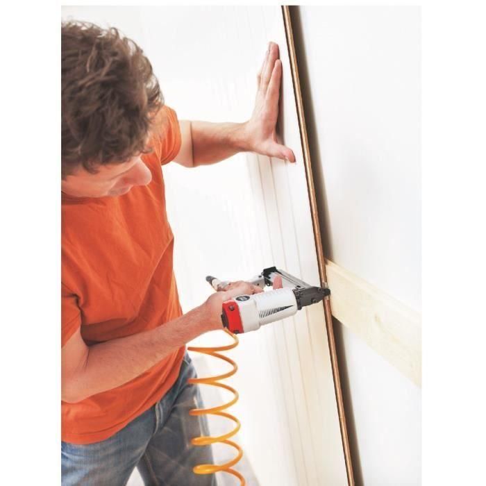 Agrafeuse cloueuse PBS121 Rapid Agraf - RAPID - PBS21 - Pneumatique - Bois - Agrafe 606 - Pointe 8 2