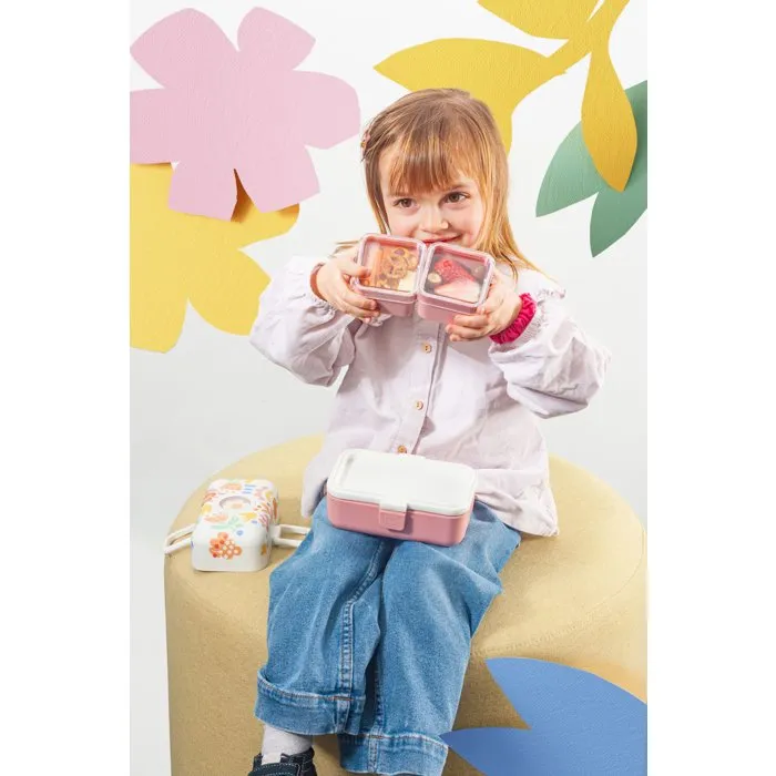 Monbento MB Tresor Papercut - Lunch Box Enfant 3 Compartiments, 800 ml, Sans BPA, Micro-ondes, Lavable Lave-vaisselle, Personnalisable