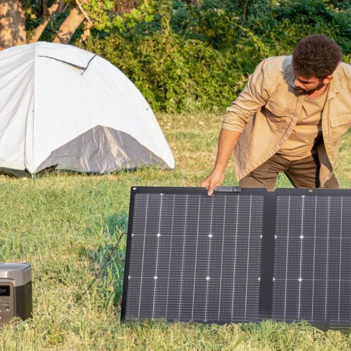 Panneau solaire photovoltaïque Ecoflow NextGen 220 W Pliable Portable 4