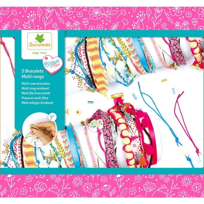 Atelier de bijoux - SYCOMORE - Bracelets multi-rangs - Des 7 ans 3 Atelier de bijoux - SYCOMORE - Bracelets multi-rangs - Des 7 ans 3
