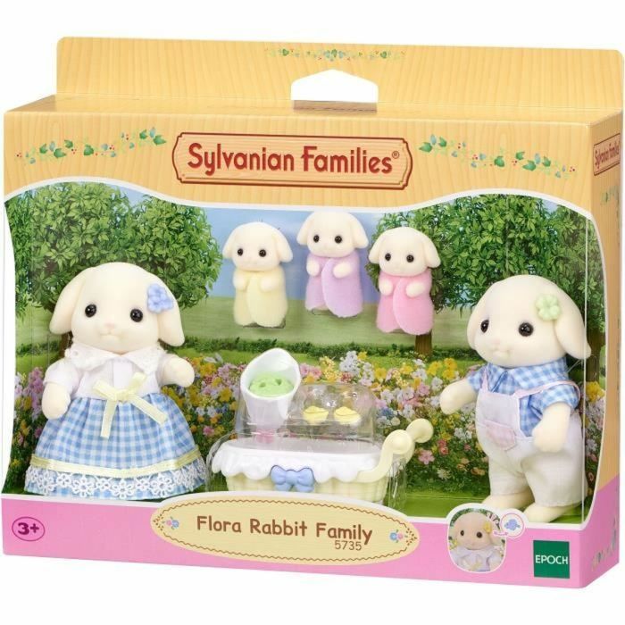 Accessoires pour poupées Sylvanian Families 5735 Flora Rabbit family 5