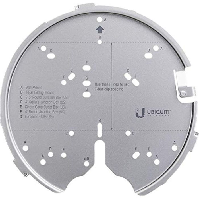 Support mural UBIQUITI Aluminium 8
